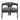 The 31" Laurent Accent Chair brings effortless style and comfort to any space. With a modern design and a casual home vibe, this chair features a sleek black and gray color palette that complements a variety of decor styles. Crafted from sturdy wood, it offers both durability and a touch of natural warmth.