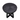 This black side table is certain to add character to your space with its rounded surface and uniquely modern overlapping cross-legged frame. Measuring 23D x 16H, it can comfortably hold snacks, magazines, books, decorative accents, and much more. The muted colorway of the tabletop and frame also ensures that the table can complement almost all interior styles.
