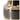 Earth tones are given modern texture in the effortless look of this urn vase. A swirly pattern in neutral tones is complemented by a brass band. Its versatile shape, brown and copper finish, and appealing contemporary look make this vase a classic addition to any surface.