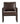Take a break while you wait, relaxing on this sultry and inviting Rusledge Accent Chair. The cushioned back lets you rest into the support, while the black rubberwood finished arms and legs keep this chair serious, too. It's a perfect chair for extra guests or any spot in your home that could use an extra seat, with alluring dark brown faux leather upholstery and classic traditional styling.