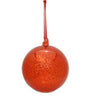 Add a festive touch to your holiday decor with our 120mm Hand Blown Top Mercury Glass Ornament in Red. This exquisite ornament features a rich, vibrant red hue that beautifully captures and reflects light, creating a warm and inviting glow.