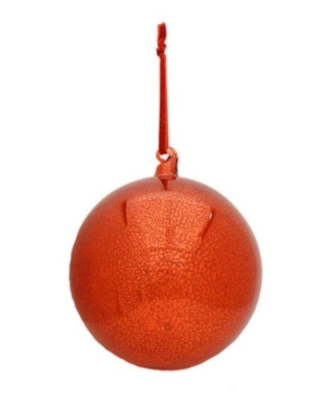 Brighten your holiday decor with our 150mm Hand Blown Top Mercury Glass Ornament in Red. This stunning ornament features a beautiful hand-blown design that captures a rich, vibrant red hue, reflecting light with a captivating shimmer.