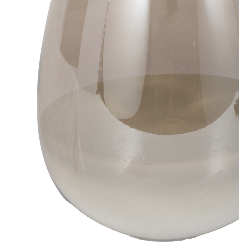 Introducing the&nbsp;23" Galene Large Grey Hourglass, a stunning fusion of elegance and functionality that will elevate the aesthetic of any casual home decor. This exquisite piece, crafted entirely from high-quality glass, showcases a sleek and modern design that seamlessly fits into a variety of interior styles.