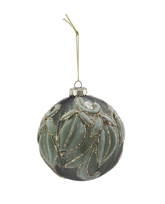 Brighten your holiday decor with our 4" Glass Xmas Ball Ornament in a rich green hue. This stunning ornament features a glossy finish that captures and reflects light beautifully, adding a festive sparkle to your Christmas tree.