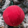 Infuse your decor with festive flair using our 5.5" Large Red Soft Ball Hanging Ornament. This eye-catching piece boasts a rich red hue and a soft, plush texture that adds warmth and cheer to any space. 