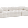 Elegant and eye-catching, the stunning cream boucle fabric Ames Modular Sofa from Meridian Furniture is the perfect addition to any space.

Rich Cream Boucle Fabric
Modular To Create Infinite Configurations
Easily Attach Using Included Latches
Contemporary Design