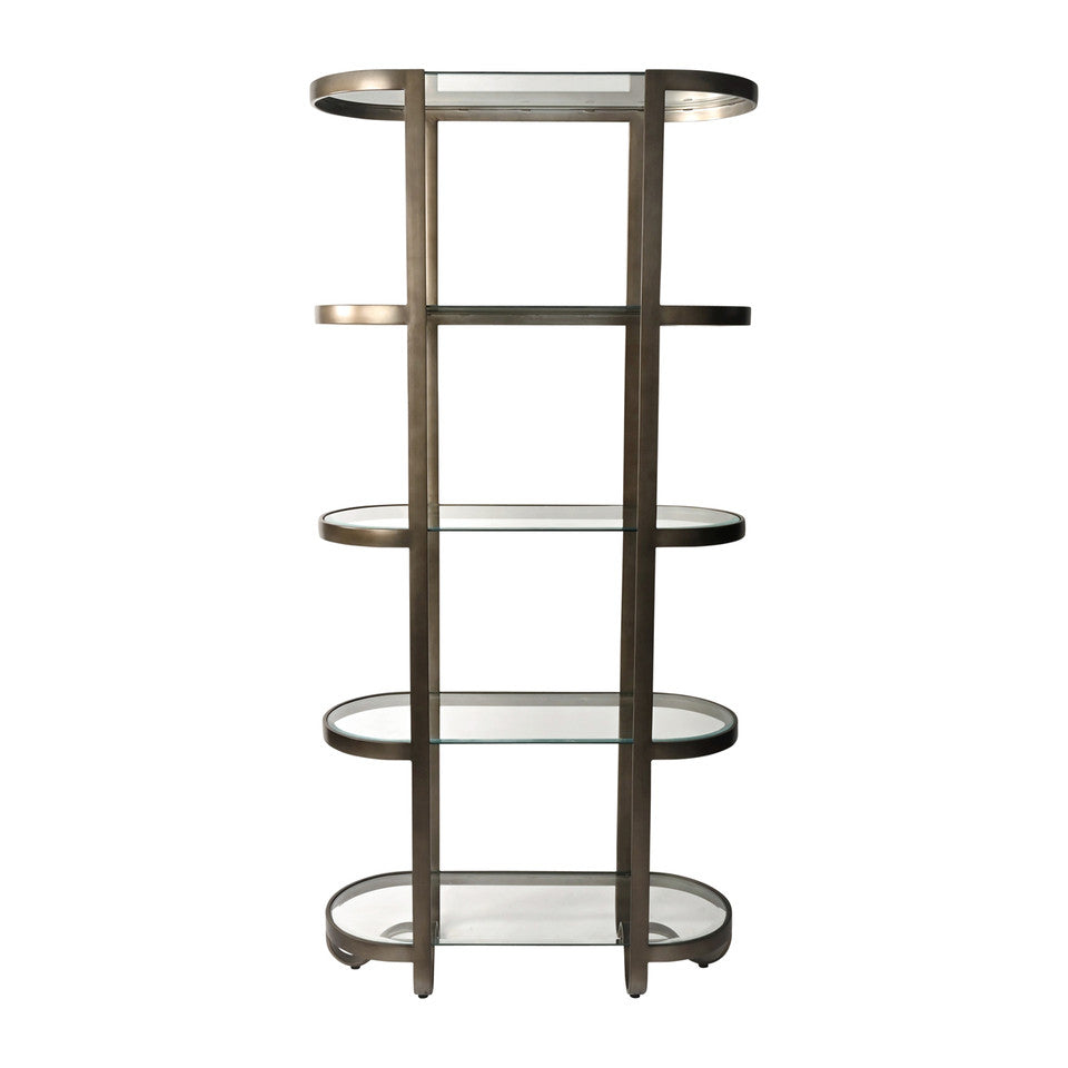 78" Anthem Forged Metal Etagere Shelf