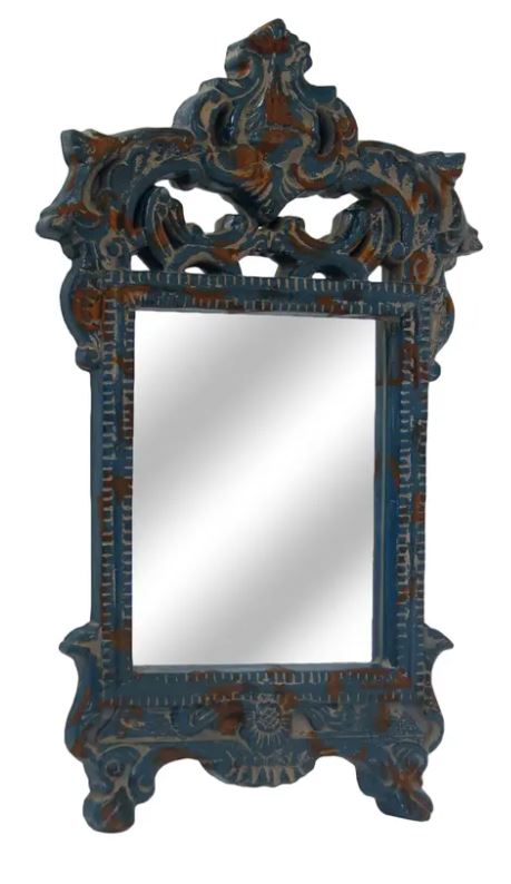 Antique Wash 3 Wall Mirror