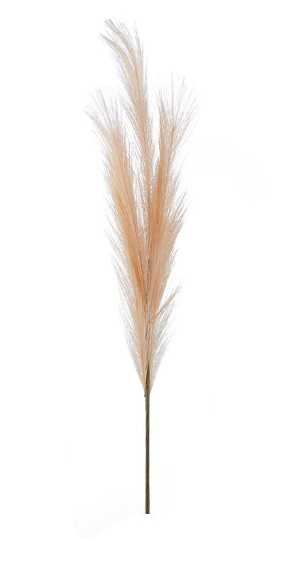 Add drama and style to any room with a beautiful spray of pampas grass. Crafted to show the full feather effect, these are the sized for impact and are perfect to drop into your favorite vase for a natural element.