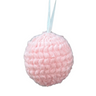 Brighten your holiday decor with our Ball Hanging Ornament in a lovely pink hue. This classic ornament features a glossy finish that adds a touch of elegance and cheer to your Christmas tree. Its versatile design allows it to blend seamlessly with other ornaments or stand out on its own.