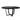 This black dining table is certain to add character to your space with its rounded surface and uniquely modern overlapping cross-legged frame. Measuring a generous 63W x 31H, it can comfortably seat five people, meaning you can bring a stylish flair to your family dinner or gatherings. The muted colorway of the tabletop and frame ensures that the table can complement almost all interior styles.