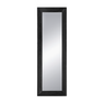 Featuring a sleek rectangular frame coated in a black finish, this full length mirror offers an unmatched elegance to your space. Standing tall at 90, it is the very definition of a statement piece, no matter where it is placed in your home or office. The neutral color also allows the mirror to effortlessly slot into almost all interior styles and decors, making for a hassle-free display.