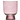 Pink glass tumbler