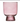 Pink glass tumbler