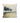 Decorative pillow with a landscape design of trees and grass on a white background