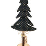 Enhance your holiday decor with our Black Deco Tree adorned with stylish dots. This eye-catching piece features a modern design that combines sleek black fabric with playful dotted accents, adding a contemporary flair to your festive displays.