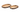 Two wooden trays with rustic edges on a white background