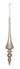 Elongated Mercury Glass Finial Ornament