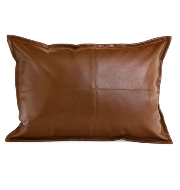 Elevate your decor with our Brown Patch Faux Leather Cushion. This stylish cushion features a rich brown faux leather exterior adorned with a unique patch design, adding a touch of modern sophistication to any space. Perfect for your living room, bedroom, or reading nook, it offers both comfort and visual appeal