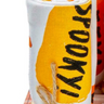 Roll of paper towels with 'Spooky' text on a white background