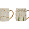 Indulge in a touch of artisanal charm with our 16 oz. Hand-Painted Stoneware House Mug. Featuring exquisite hand-painted designs with a vibrant multi-color palette, this mug is a celebration of craftsmanship and style.