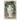 Artistic depiction of a vase with gold accents on a watercolor background