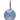 Elevate your holiday decor with our Hand Blown Top Glass Ornament in Delft Blue. This exquisite ornament showcases the artistry of hand-blown glass, featuring a stunning delft blue design that beautifully captures the light.