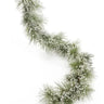 This beautiful garland features lush, realistic iced needle foliage, creating a stunning, frosted effect that captures the essence of a snowy landscape. Perfect for draping along mantels, staircases, or doorways, it brings a cozy and festive atmosphere to any space. Its versatile design makes it ideal for both holiday and year-round use, adding a touch of nature's beauty to your home. Enhance your seasonal decor with this enchanting garland that exudes charm and elegance!