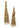 This stunning piece features a sleek, contemporary design crafted from durable iron, making it a striking focal point for your festive displays. Its rich gold finish adds a touch of luxury, perfect for complementing a variety of decor styles, from traditional to modern. Ideal for showcasing on mantels, tabletops, or as part of a festive centerpiece, this large iron tree brings an elegant charm to your holiday celebrations, making it a standout addition to your seasonal decor!