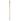 Long, thin wooden stick on a white background