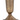 Bronze goblet-shaped candle holder
