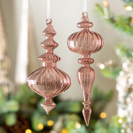 Joyeux Noel adds a festive element to our Country French collection of furniture and décor. Vintage inspired jeweled ornaments, crystals and baubles bedeck our Park Hill Blue Spruce tree that exudes relaxed elegance. A soft, neutral pallet of creams and sage green are the perfect backdrop for the vintage holiday sparkle of Joyeux Noel with a nod to the latest pink trend, we've added a hint of blush pink.