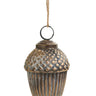 This exquisite piece features a delicate, translucent finish that beautifully captures the warm saffron hue, making it a perfect accent for any setting. Whether adorning your holiday tree or adding a touch of charm to a shelf, this handcrafted ornament brings a playful yet elegant flair to your home. Ideal for gifting or personal collection, it’s a delightful way to celebrate the season year-round!