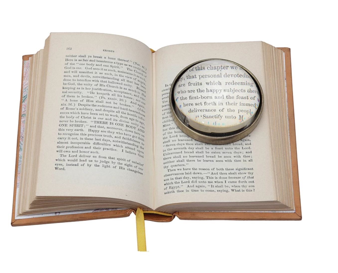 This is the perfect paperweight. Use it on your desk or table and when pausing from reading a book, place the paperweight on it to keep the book open to the right place. 