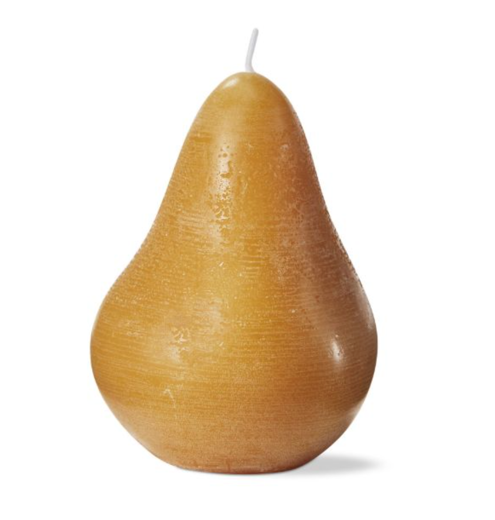 Pear Candle, Yellow