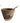 Pinch Pot with Brass Spoon