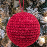 Featuring a classic round design and a glossy finish, this ornament adds a cheerful pop of color to your Christmas tree or festive displays. Its versatile style makes it perfect for creating a cohesive look with other decorations, while the elegant hue brings warmth and joy to any space. Elevate your holiday spirit with this charming ornament that’s sure to delight!
