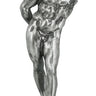 The Resin Statuesque Man Figurine is a striking decorative piece, showcasing refined craftsmanship and a timeless design. With its smooth resin finish and elegant silhouette, this figurine adds a touch of sophistication and artistic flair to any shelf, tabletop, or display.