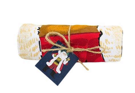 Each dishtowel showcases a festive Santa design, adding a touch of whimsy and warmth to your holiday preparations. Made from high-quality, absorbent fabric, these dishtowels are as practical as they are charming, perfect for everyday use or special occasions. Mix and match styles to create a joyful, seasonal atmosphere in your home or give them as a thoughtful gift to spread holiday cheer.