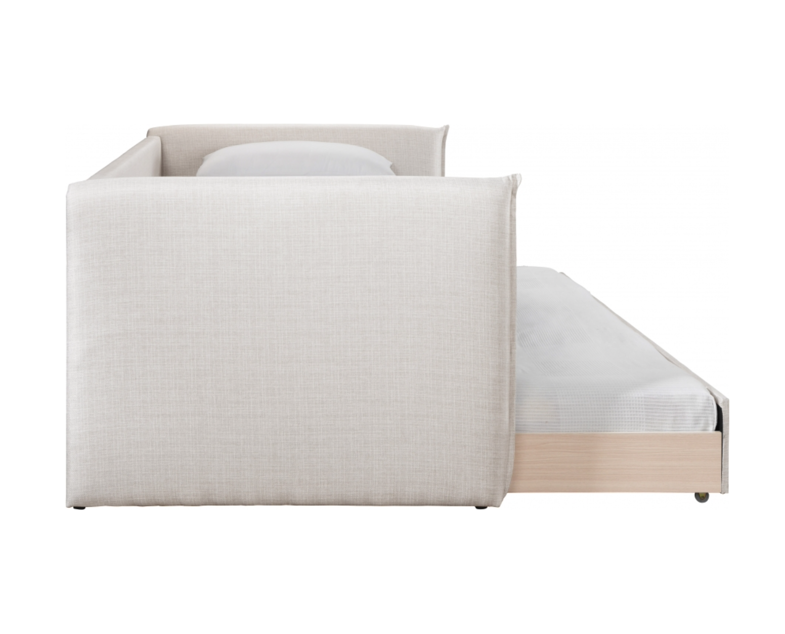 Colton Linen Textured Fabric Twin Daybed