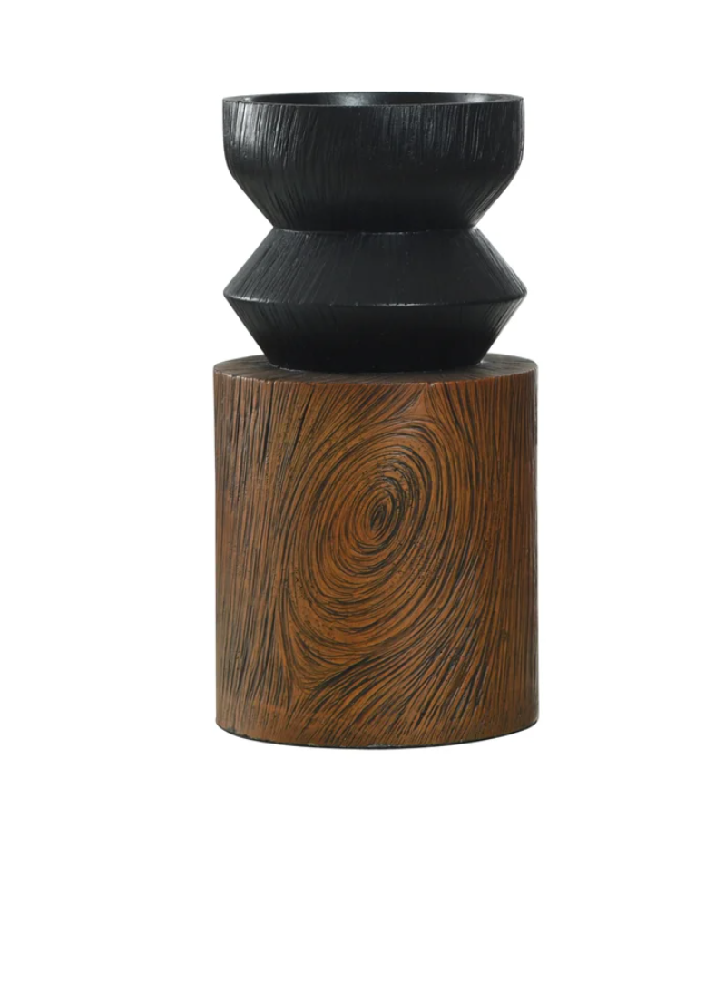 SVELTWOOD BLACK | Vase | 15in H