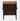 32" SANDERS SUEDE WOOD ACCENT CHAIR, BROWN