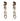 S/2 RENDEZVOUS CHAIN WALL DECOR, OMBRE