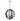 Reider Black Wood Orb Chandelier