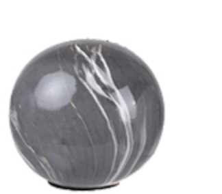 Marbleized Ball Accents, Gray