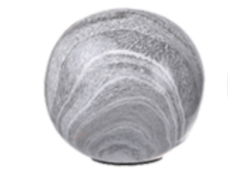 Marbleized Ball Accents, Gray