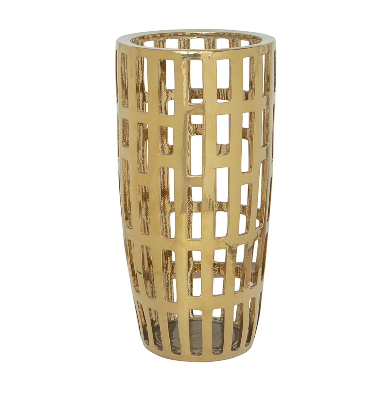 Ronnan Gold Ceramic Vase