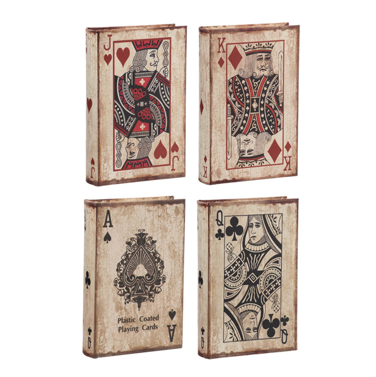 Ace Playing Cards Book Boxes, Large