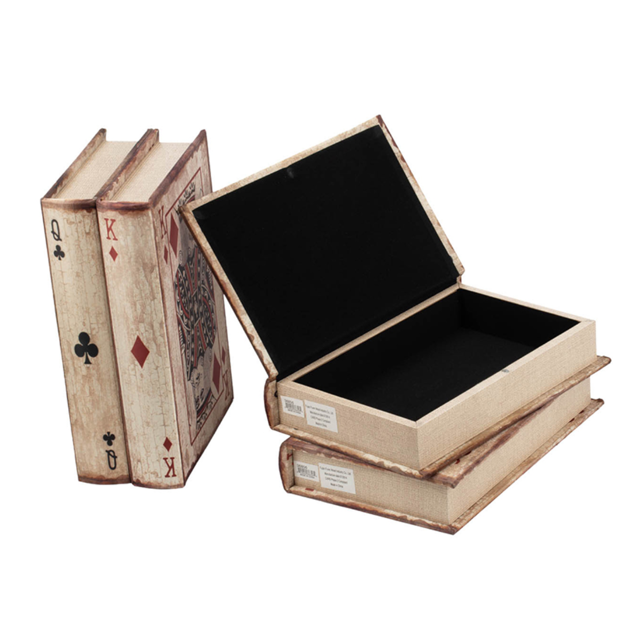 Ace Playing Cards Book Boxes, Large