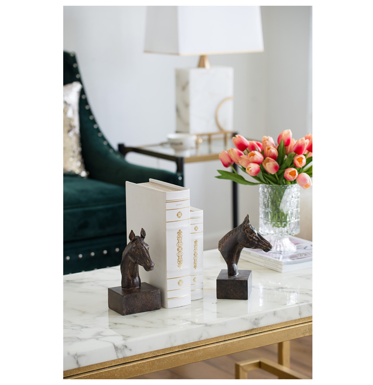 Benni Horse Bookends